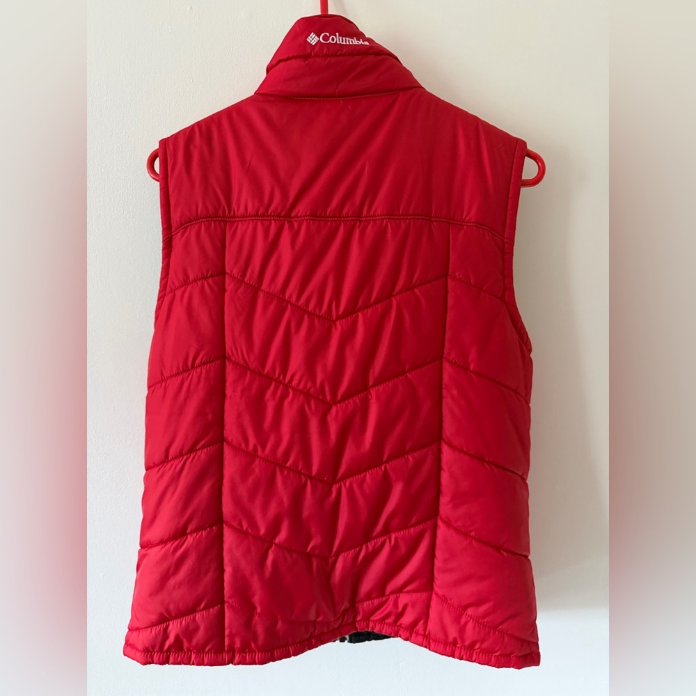 Columbia Reversible Puffer Vest – University of Georgia Bulldogs Womens Size M - Picture 5 of 6